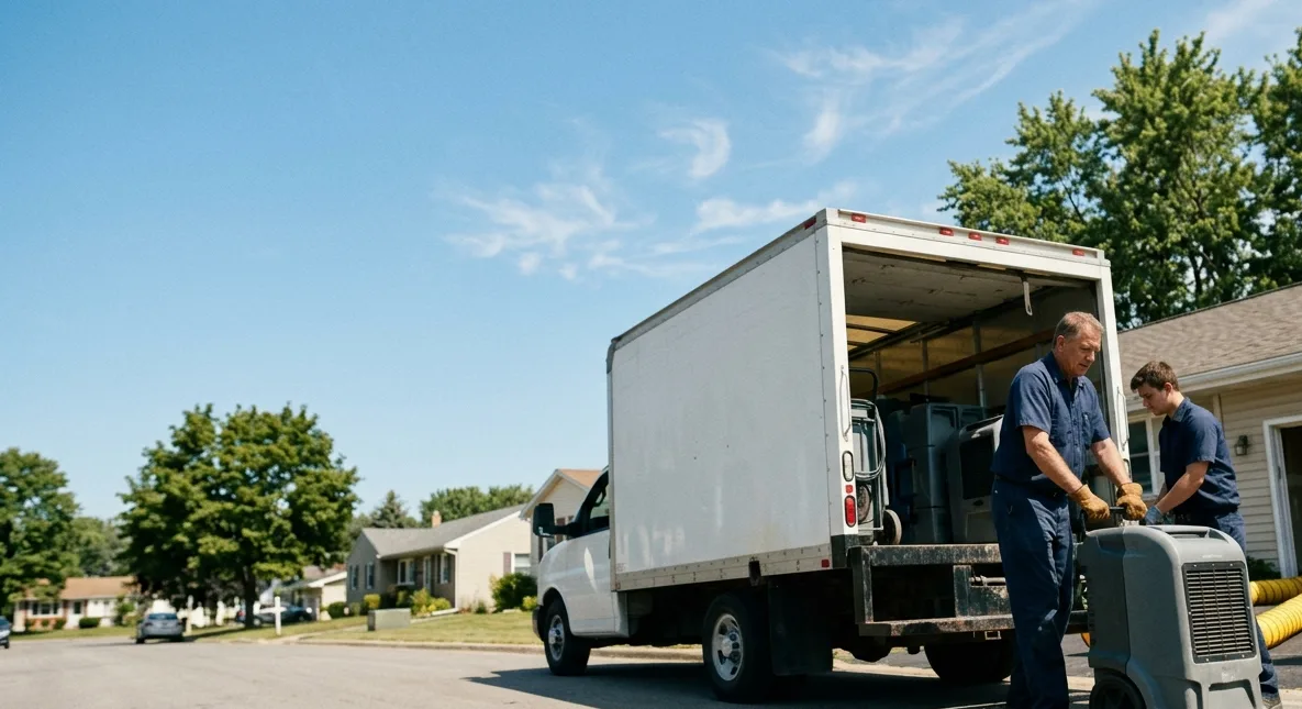 Water Damage Cleanup in Plain City, OH near me